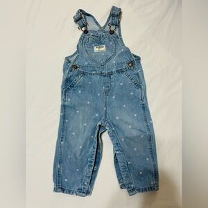 Osh Josh gosh overalls - 12m